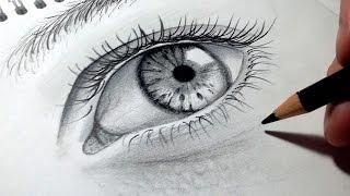 Comment dessiner des yeux facilement Tutoriel [upl. by Hamlen]