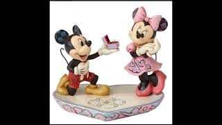 Disney Traditions Mickey Mouse and Minnie Mouse A Magical Moment Statue [upl. by Jeno333]