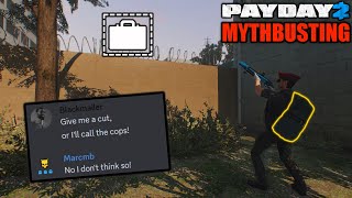 Outsmarting the Blackmailer  PAYDAY2 Mythbusting [upl. by Koffler]