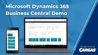 Microsoft Dynamics 365 Business Central Demo [upl. by Morlee]