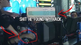 CSGO PRO PLAYER quotFORSAKENquot CAUGHT CHEATING ON LAN wordexe [upl. by Elrak]