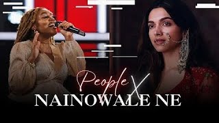 People X Nainowale Ne Remix  Hindi X English Remix  Neeti Mohan amp Libianca  full song [upl. by Eramat]