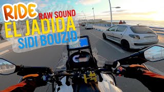 Moto Ride Benelli TRK 502X amp ZONTES 350 T2 EL JADIDA  SIDI BOUZID [upl. by Leddy]