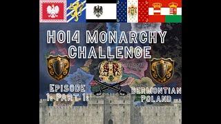 HOI4 Monarchy Challenge Bermontian Poland Part 1 [upl. by Mecke]