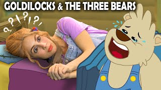 GOLDILOCKS amp 3 BEARS English Fairy Tales amp Kids Stories [upl. by Ollehcram]