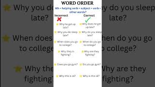 Mastering Word Order in English  Essential Grammar Rules Part  4 [upl. by Ellenaej]