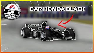 Bar Honda 005  Black Livery  F1 Challenge 2003 RH [upl. by Schwing]