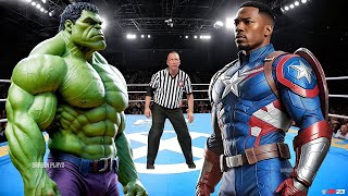 HULK VS SAM WILSON  EPIC BATTLE [upl. by Buck]