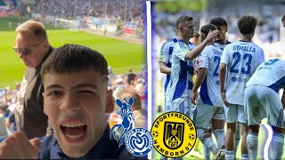 MSV Duisburg gewinnt Stadtderby im Pokal🔥 MSV Duisburg  Hamborn 07  Stadion Vlog [upl. by Ahsienom]