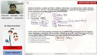 PREGUNTAS ENAM DE INFECCIONES VIRALES  INFECTOLOGÍA  VILLAMEDIC [upl. by Sarson]