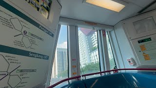 MRTravels on the Punggol LRT C810 V24 from Samudera to Nibong [upl. by Sparke262]