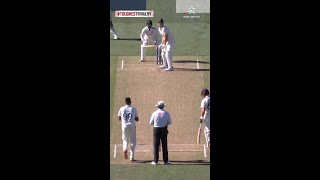 Soft dismissal R Ashwin gets Mitchell Marsh caught behind by Rishabh Pant  AUSvINDOnStar [upl. by Aikehs632]