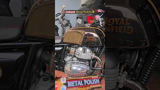 Continental Gt 650  How To Maintain Chrome Parts  gt650 continentalgt650 youtuber ytshorts [upl. by Anialam]