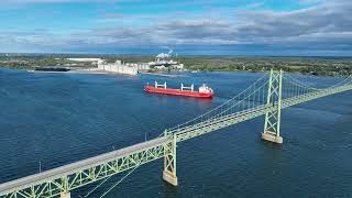 Business as usual on the St Lawrence River Seaway [upl. by Lunetta]