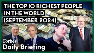 The Top 10 Richest People In The World September 2024 [upl. by Jeanine]