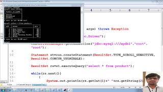 67 Advanced Java Tutorial JDBC  Srollable updatable resultset insert delete update  adv java [upl. by Armitage]