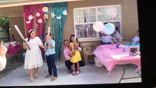 Gender reveal with powder and confetti [upl. by Chamberlin618]