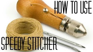 How To Sew using a Speedy Stitcher [upl. by Ehud]