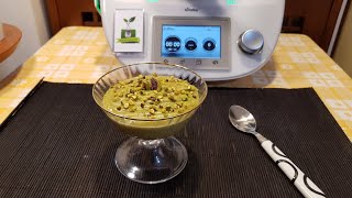 Crema pasticcera al pistacchio per bimby TM6 TM5 TM31 [upl. by Kay]