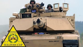 M1A2 Abrams tanks at the 2016 Sullivan Cup best tank crew competition in the USA [upl. by Jerz]