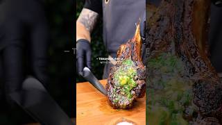 Tomahawk with Chive Garlic Butter [upl. by Stanway]