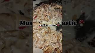 Mushroom Toastie mushrooms mushroomrecipe toast easyrecipe [upl. by Clyde617]