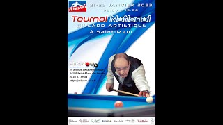 TN2 Billard Artistique 2022  Saint Maur [upl. by Candie]