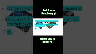 Arduino Vs Raspberry pi 3bWhich one is better in performance electronic microcontroller [upl. by Nauquf]