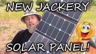 NEW Jackery SolarSaga 60 Watt Solar Panel UNBOXING And FIRST EVER Hands On REVIEW [upl. by Einahpet847]