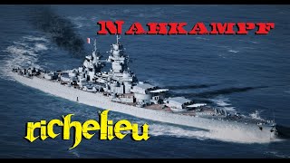 World of Warships  Richelieu Nahkampf [upl. by Acacia]