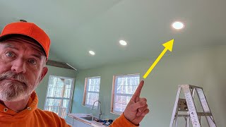 Installing Ceiling Can Lights [upl. by Ymmor]