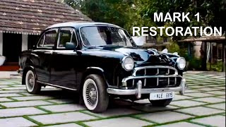 Restoration Journey Ambassador Car Mark 1  Hindustan Motors  1968 OHV  Modified Ambassador  HM [upl. by Camden]