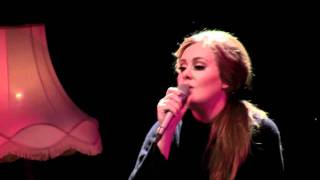 Adele  Someone Like You Live from the Tabernacle London 24 January 2011 [upl. by Rhona143]