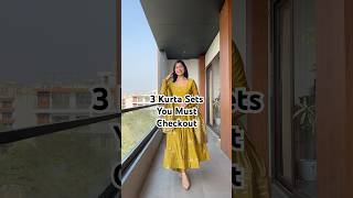 3 Kurta Sets You Must Checkout l Dream Simple affiliate [upl. by Cristina]