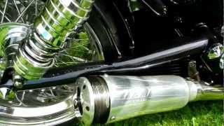 VS 1400 Intruder Custombike little soundfile [upl. by Wiltsey]