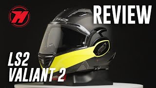 Review LS2 FF900 VALIANT II el casco modular más vendido 🔝¡RENOVADO [upl. by Manolo]