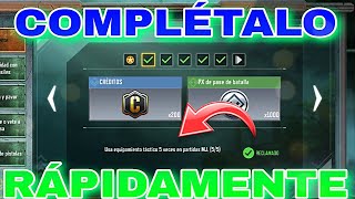 Usa equipamiento táctico 5 veces en partidas MJ CALL OF DUTY COD MOBILE [upl. by Kilar]