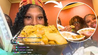 CARRIBEANS FIRST TIME TRYING CARIBBEAN FOOD JUNETEENTH CELEBRATION [upl. by Fabron]