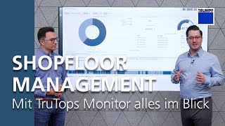 Shopfloor Management – Automatisiert visualisieren mit TruTops Monitor [upl. by Eciened]