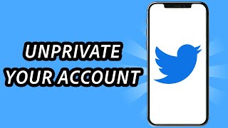 How to unprivate your account on Twitter 2024 FULL GUIDE [upl. by Vasileior371]