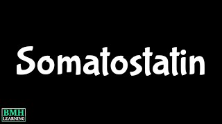 Somatostatin  Pancreatic Hormones [upl. by Ydarg]