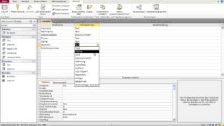 Datenbanken mit Microsoft Access 3  Tabelle Datum  Uhrzeit Feld Erstellen amp Formate [upl. by Crawford]