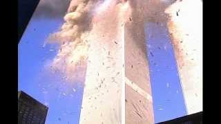 NIST FOIA 0942 R14UC  WPIX Dub2 0123 WTC2 ExplosionHole from BelowEyewitness Interviews [upl. by Tohcnarf853]