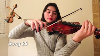 Gaining Jehovah’s Friendship  Song 28 Violin  Sing our Joyfully to Jehovah [upl. by Bailar391]