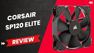 Cooling Powerhouse Corsair SP120 Elite Case Fan Review [upl. by Fillander]