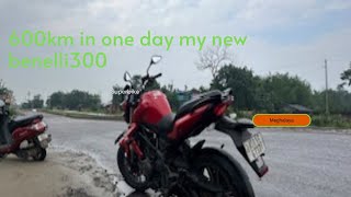 600km in 9hr￼ 🫨the beast engine 👿Tinsukia to Guwahati ￼benelli 300 tornado 🌪️ [upl. by Arahas480]