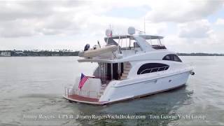 SOLD 2007 Hatteras 64 Motor Yachtfor Sale by Jimmy Rogers CPYB [upl. by Enileda]