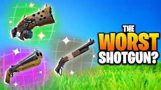 What Is the Worst Shotgun in Fortnite History [upl. by Mathis]