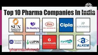 top ten pharma company in India  top ten pharma top pharma infotech pharmacy [upl. by Dory]