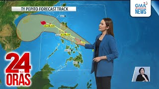 Update sa Bagyong Ofel at Bagyong Pepito  24 Oras [upl. by Rahal]